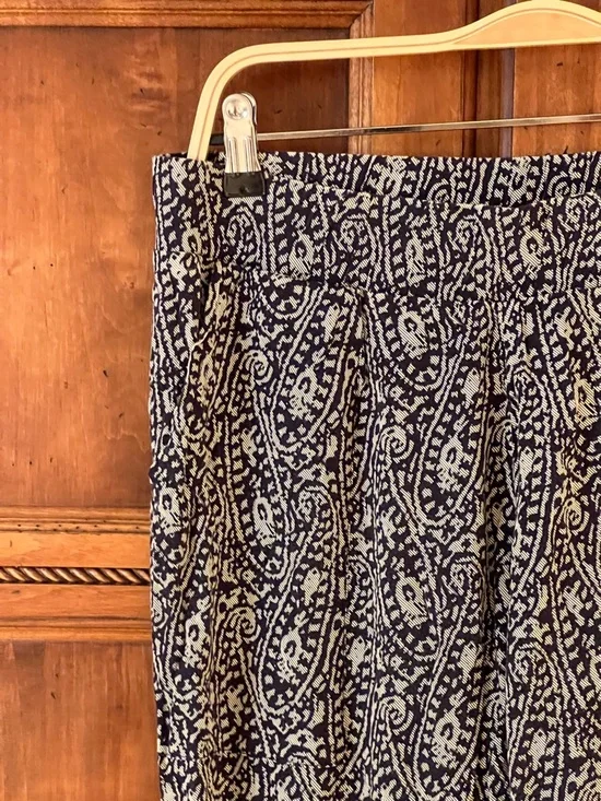 Nom Black & Tan print Joggers | Front & Back Pockets | Size M | Like New - Picture 7 of 10